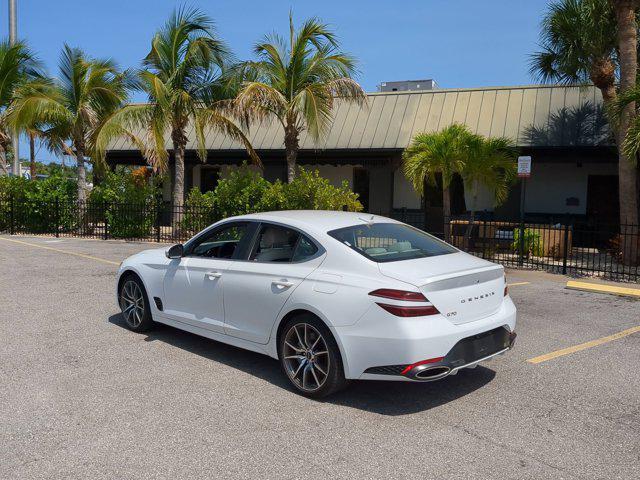 used 2024 Genesis G70 car, priced at $30,477