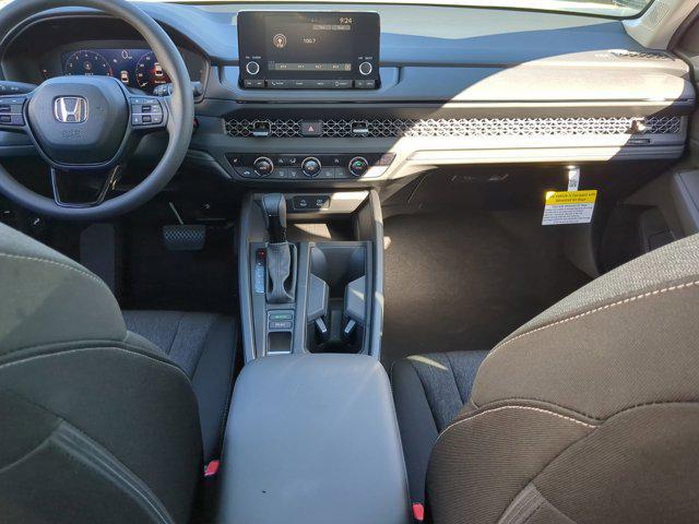 new 2025 Honda Accord car, priced at $30,492