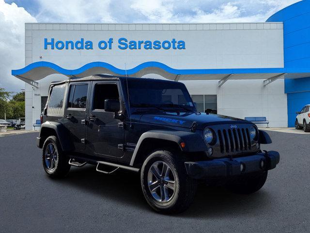 used 2016 Jeep Wrangler Unlimited car, priced at $19,891