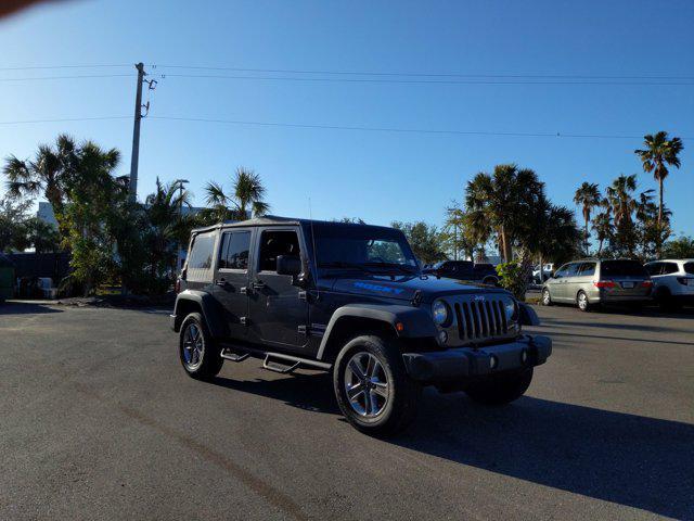 used 2016 Jeep Wrangler Unlimited car, priced at $19,891