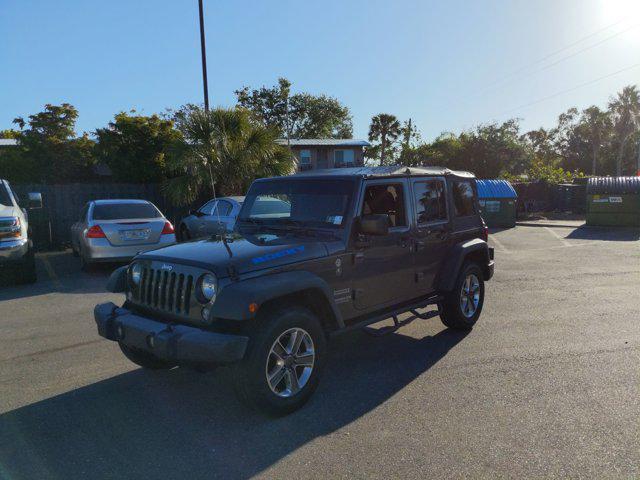 used 2016 Jeep Wrangler Unlimited car, priced at $19,891