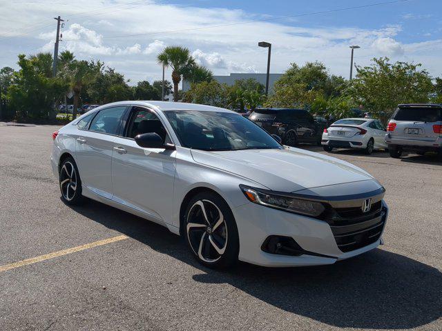 used 2021 Honda Accord car, priced at $23,413