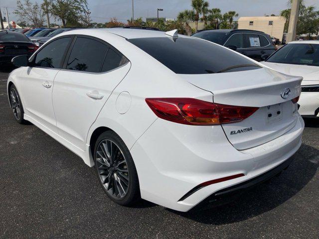 used 2018 Hyundai Elantra car, priced at $13,791