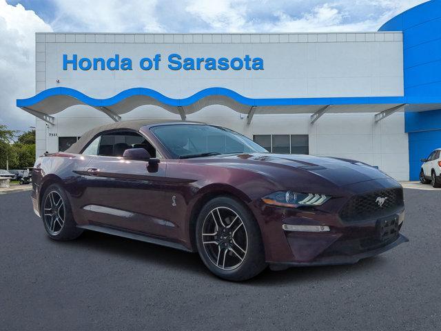 used 2018 Ford Mustang car, priced at $18,977