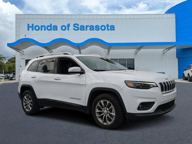 used 2021 Jeep Cherokee car, priced at $21,542
