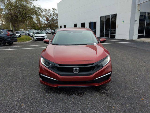 used 2021 Honda Civic car, priced at $18,338