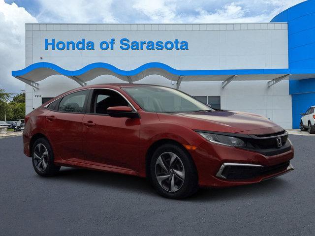 used 2021 Honda Civic car, priced at $18,338