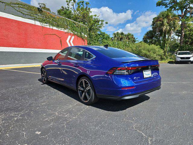 new 2024 Honda Accord Hybrid car, priced at $33,110