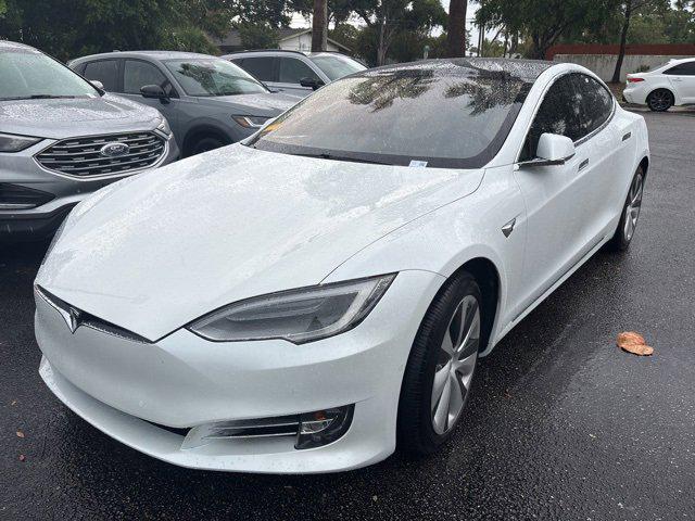 used 2021 Tesla Model S car, priced at $34,977