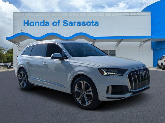 used 2021 Audi Q7 car, priced at $32,977