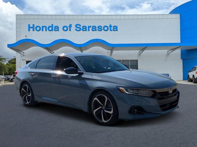 used 2022 Honda Accord Hybrid car, priced at $26,472