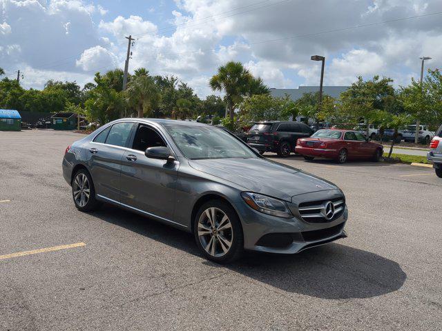 used 2018 Mercedes-Benz C-Class car, priced at $14,977