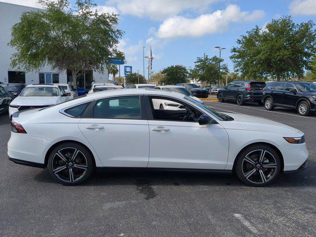 new 2025 Honda Accord Hybrid car, priced at $33,895