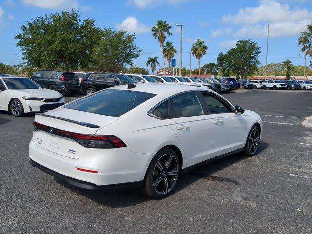 new 2025 Honda Accord Hybrid car, priced at $33,895