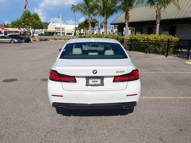 used 2021 BMW 530 car, priced at $23,977