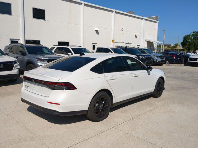 new 2025 Honda Accord car, priced at $30,923