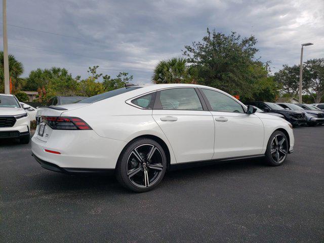 new 2024 Honda Accord Hybrid car, priced at $33,110