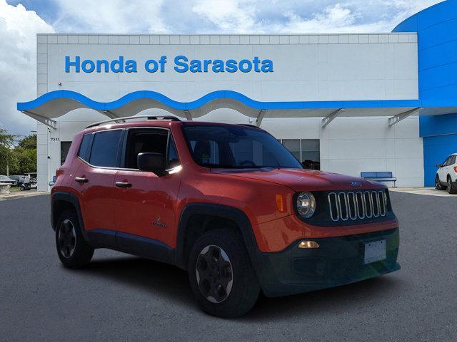 used 2017 Jeep Renegade car, priced at $11,791