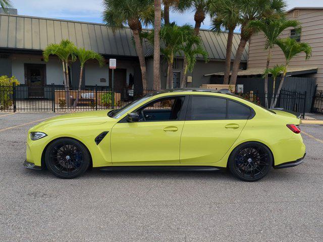 used 2022 BMW M3 car, priced at $79,977