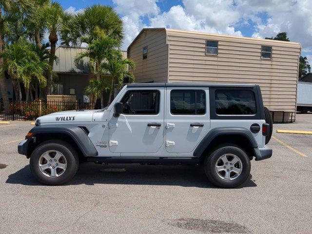 used 2020 Jeep Wrangler Unlimited car, priced at $25,972