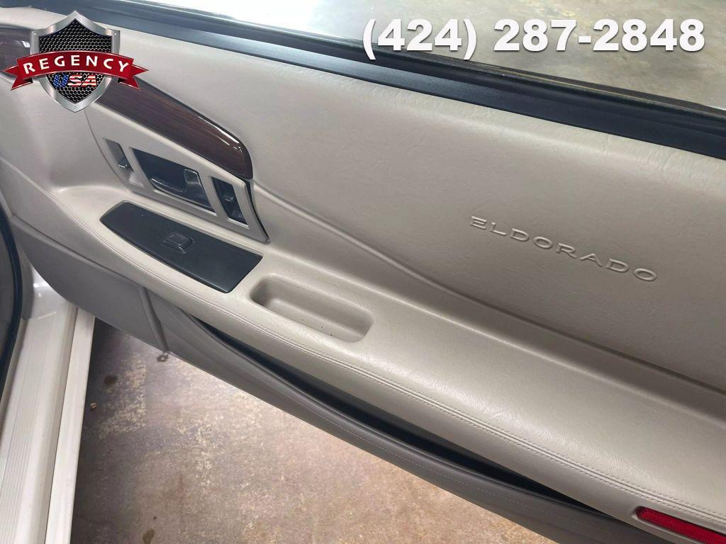 used 1999 Cadillac Eldorado car, priced at $11,885