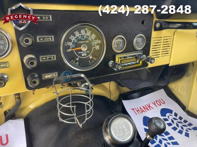 used 1983 Jeep CJ-7 car, priced at $16,885