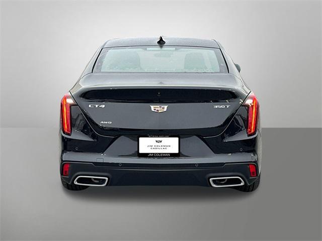new 2025 Cadillac CT4 car, priced at $47,534