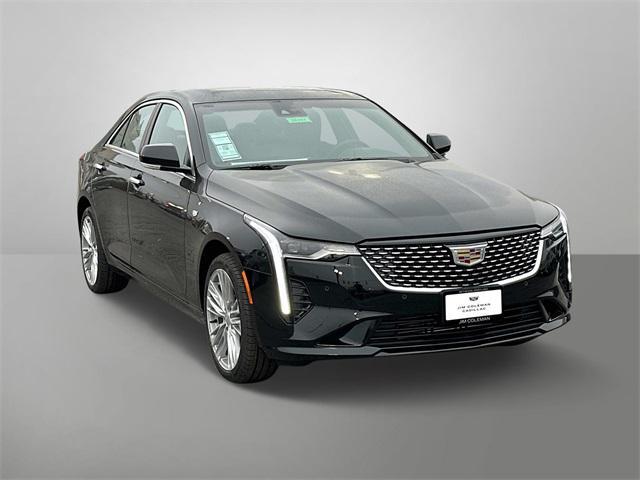 new 2025 Cadillac CT4 car, priced at $47,534