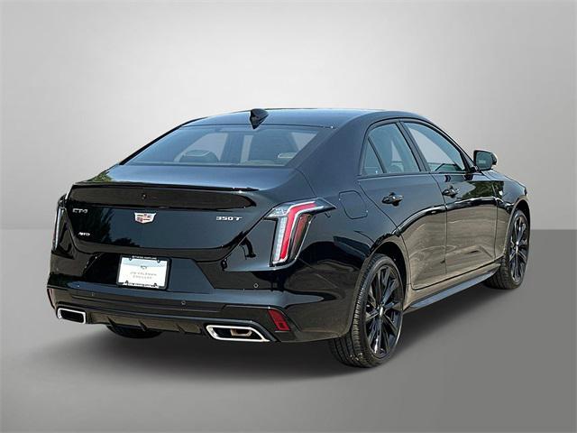 new 2025 Cadillac CT4 car, priced at $52,135