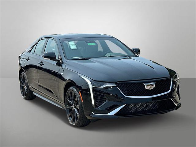 new 2025 Cadillac CT4 car, priced at $52,135
