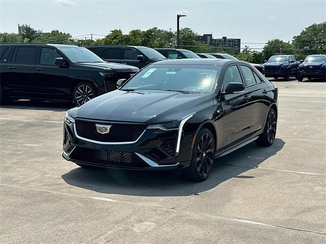 new 2025 Cadillac CT4 car, priced at $52,135