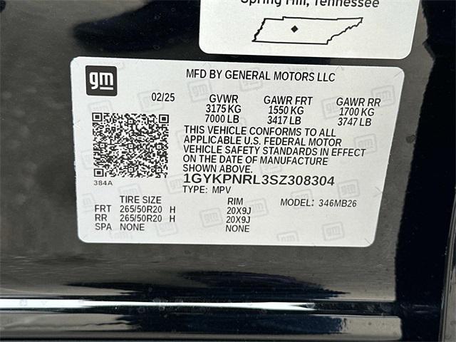new 2025 Cadillac LYRIQ car, priced at $64,640