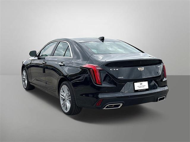 new 2025 Cadillac CT4 car, priced at $48,540