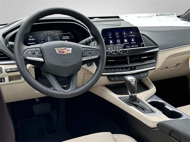 new 2025 Cadillac CT4 car, priced at $48,540