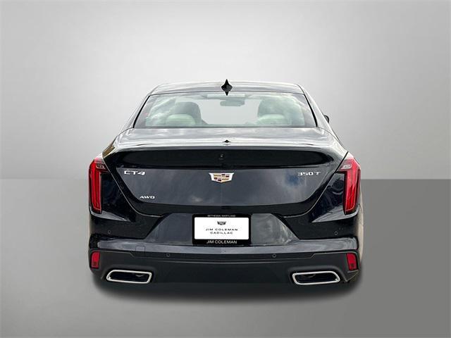 new 2025 Cadillac CT4 car, priced at $48,540