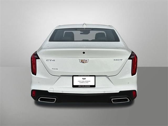 new 2025 Cadillac CT4 car, priced at $38,990