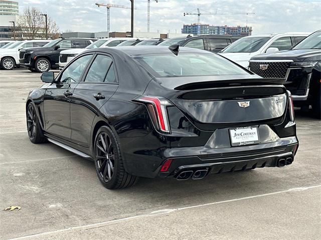 new 2024 Cadillac CT4-V car, priced at $77,505