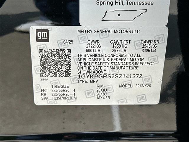 new 2025 Cadillac XT6 car, priced at $63,210