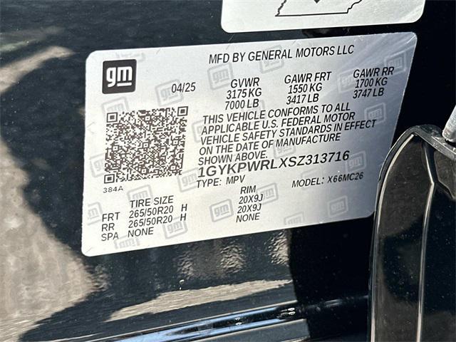 new 2025 Cadillac LYRIQ car, priced at $71,710