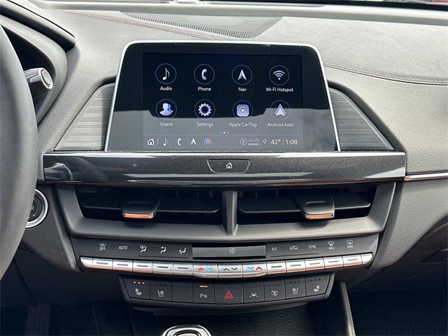 new 2025 Cadillac CT4 car, priced at $55,975