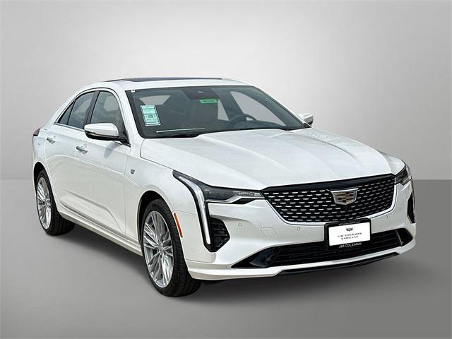 new 2025 Cadillac CT4 car, priced at $55,975