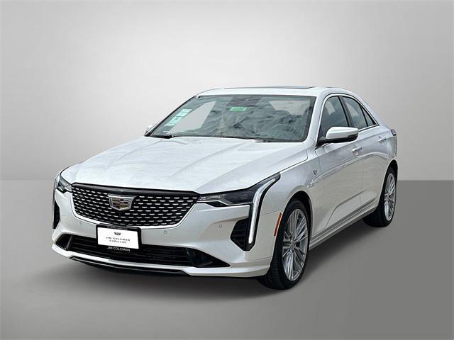 new 2025 Cadillac CT4 car, priced at $55,975