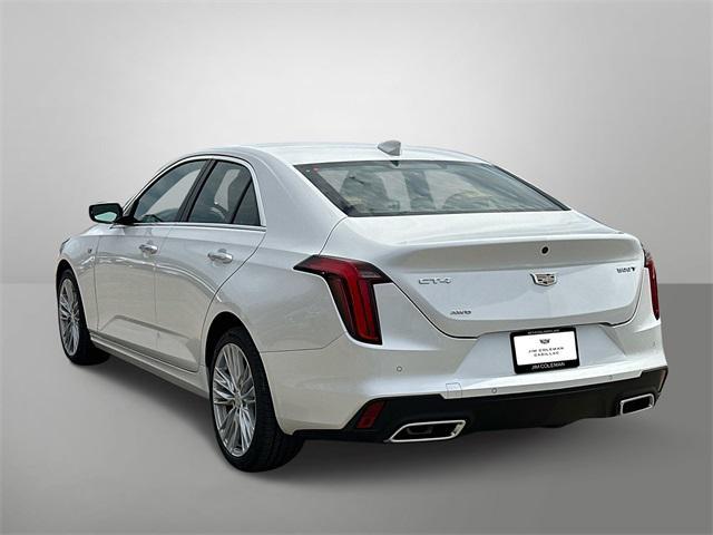 new 2025 Cadillac CT4 car, priced at $55,975