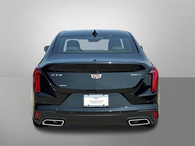 new 2025 Cadillac CT4 car, priced at $47,250