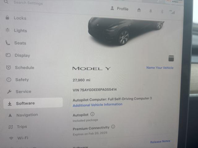 used 2023 Tesla Model Y car, priced at $33,995