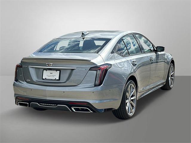 new 2025 Cadillac CT5 car, priced at $56,115