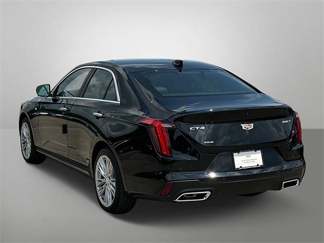 new 2025 Cadillac CT4 car, priced at $47,460