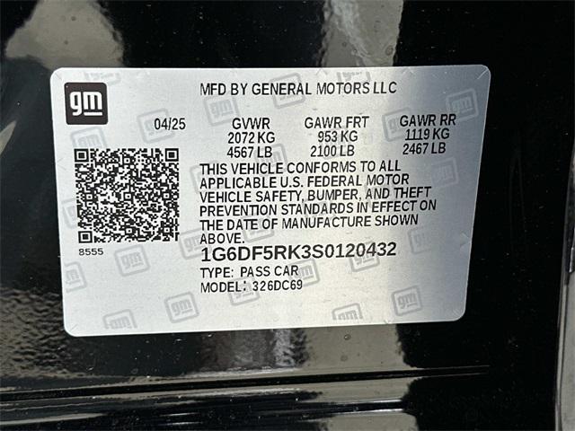 new 2025 Cadillac CT4 car, priced at $47,460