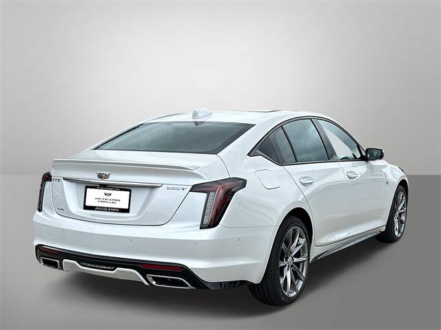 new 2025 Cadillac CT5 car, priced at $57,860