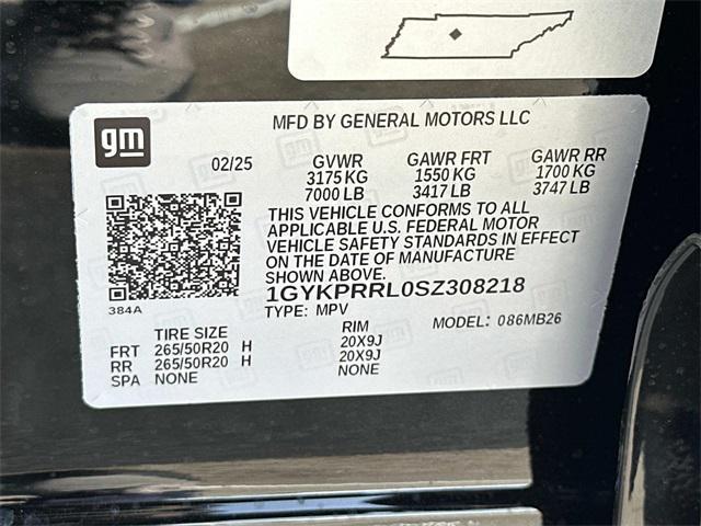 new 2025 Cadillac LYRIQ car, priced at $71,240